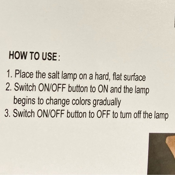 Himalayan Salt Lamp Mini Moon Battery Operated  3 x 4 inches - Picture 9 of 16